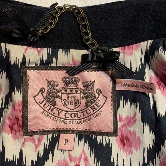 Juicy Couture wool/Blend coat. P (small) - Picture 6 of 9